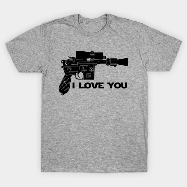 I Love You - His - RotJ T-Shirt by DistractedGeek